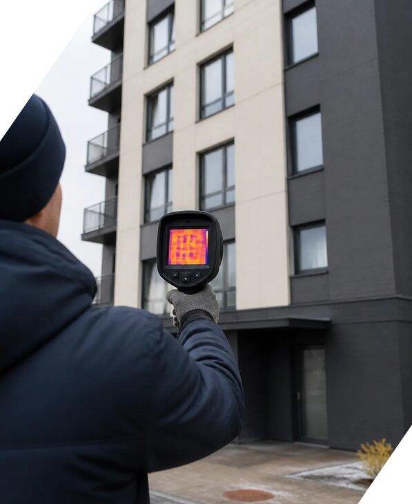 Тепловизионное обследование зданий в Стерлитамаке от 5150 р. | ЭкспертизаРоссия