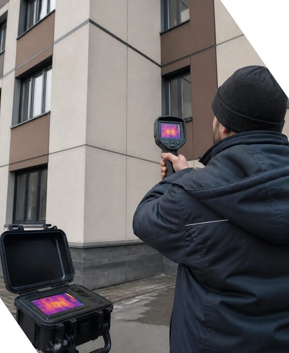 Тепловизионное обследование зданий и сооружений в Стерлитамаке
